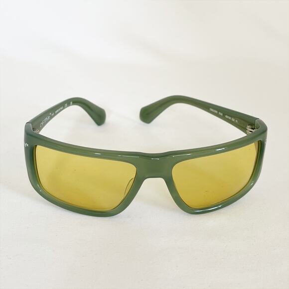 Off-White Men’s Bologna Sunglasses in 5518 Sage Green  Sunglasses NIB - Picture 16 of 16